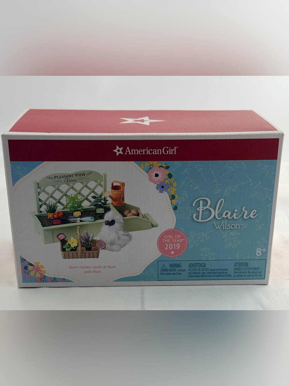 RARE NRFB American Girl Blaire’s Garden Set - GOTY 2019 - PRISTINE